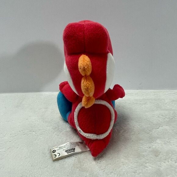 Nintendo Super Mario Bros 2015 Red YOSHI 8" Plush Stuffed Toy - Picture 3 of 6